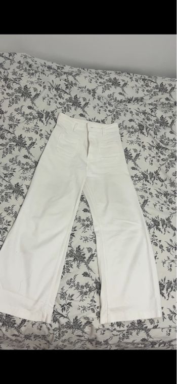 Jean blanc Zara 
