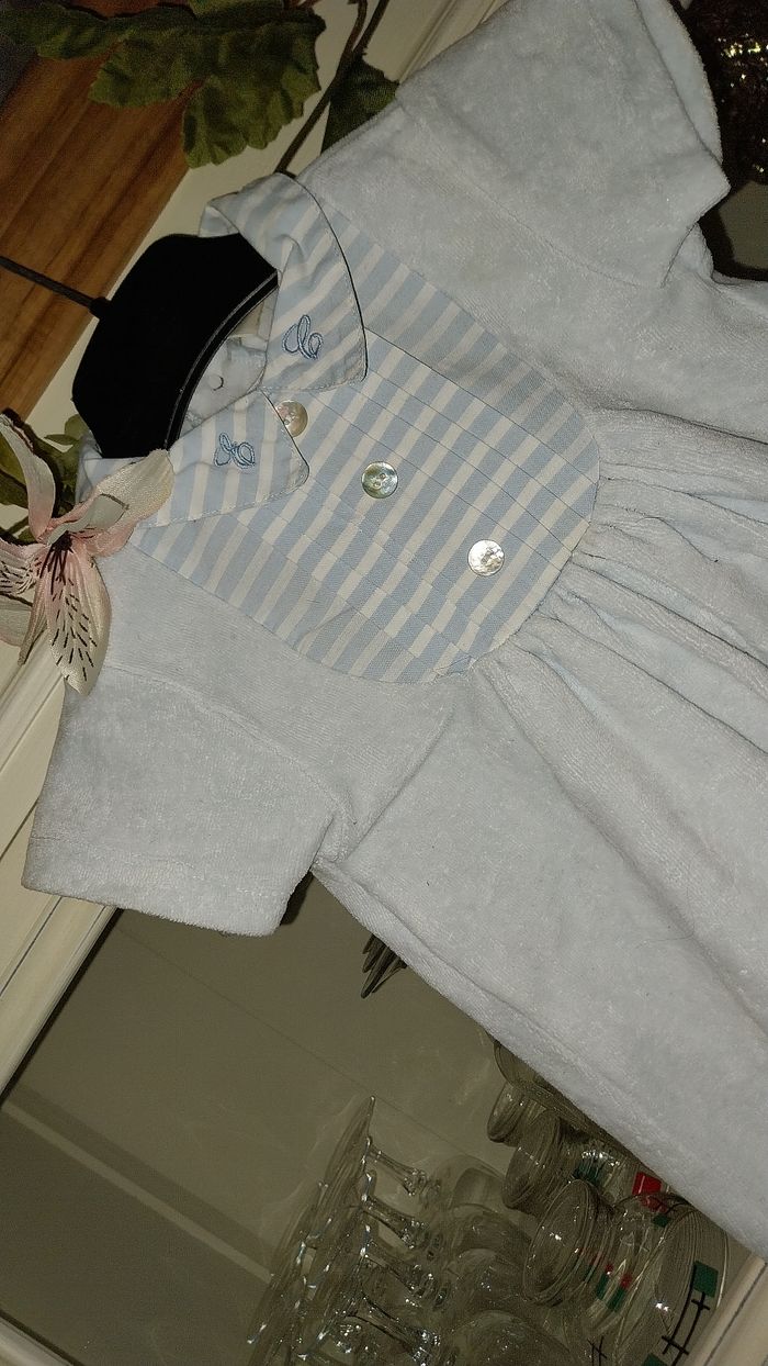 Barboteuse/ combi aison bloomer Ewan's et Comtesse état neuf 12 mois - photo numéro 3