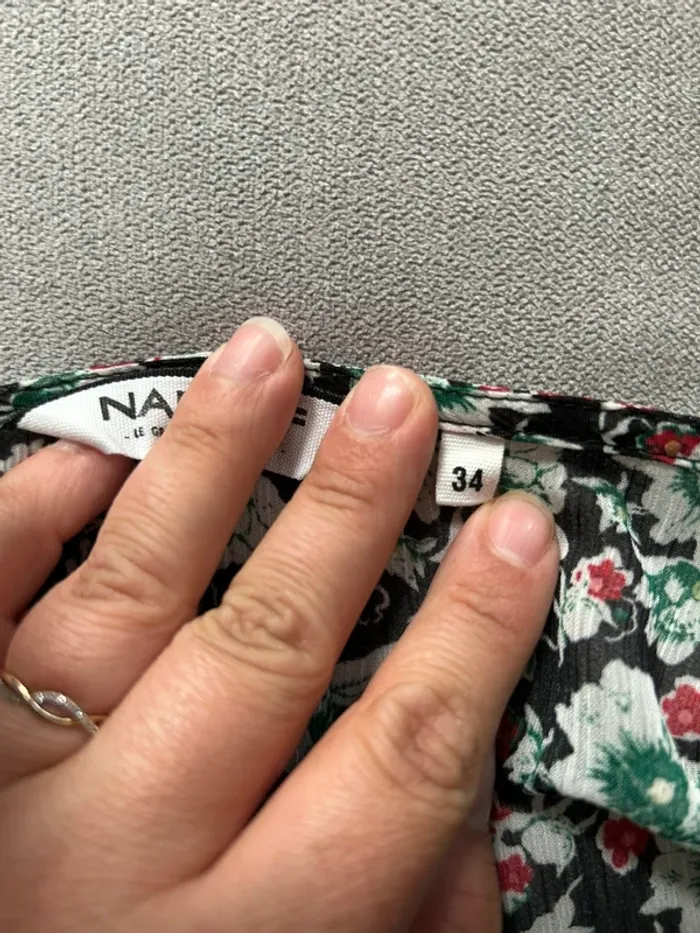 Robe imprimée fleurie taille 34 - photo numéro 6