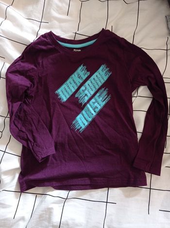 Tricot violet Kiabi 6 ans