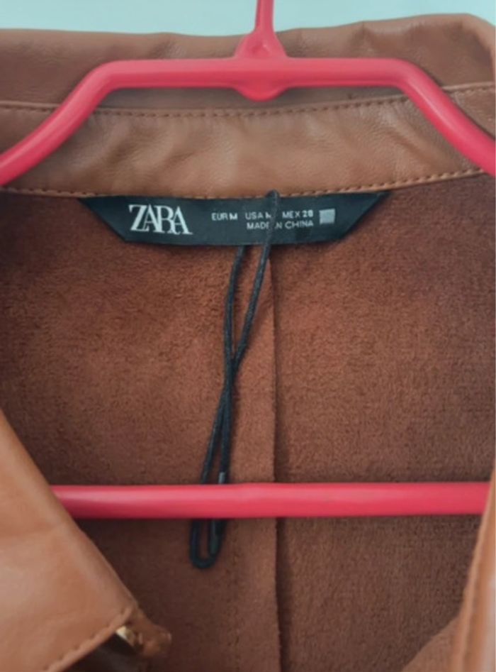 Robe Zara simili cuir - photo numéro 3