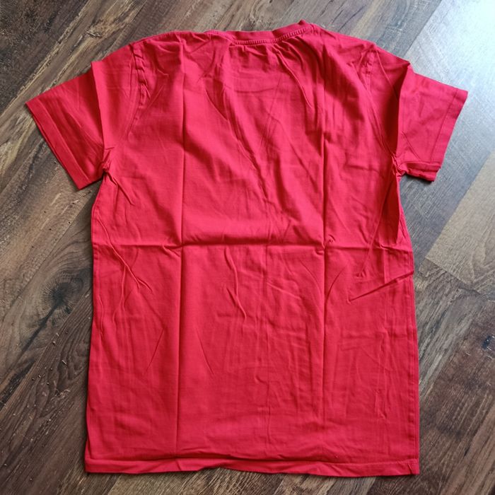 T-shirt uni rouge taille L - photo numéro 2