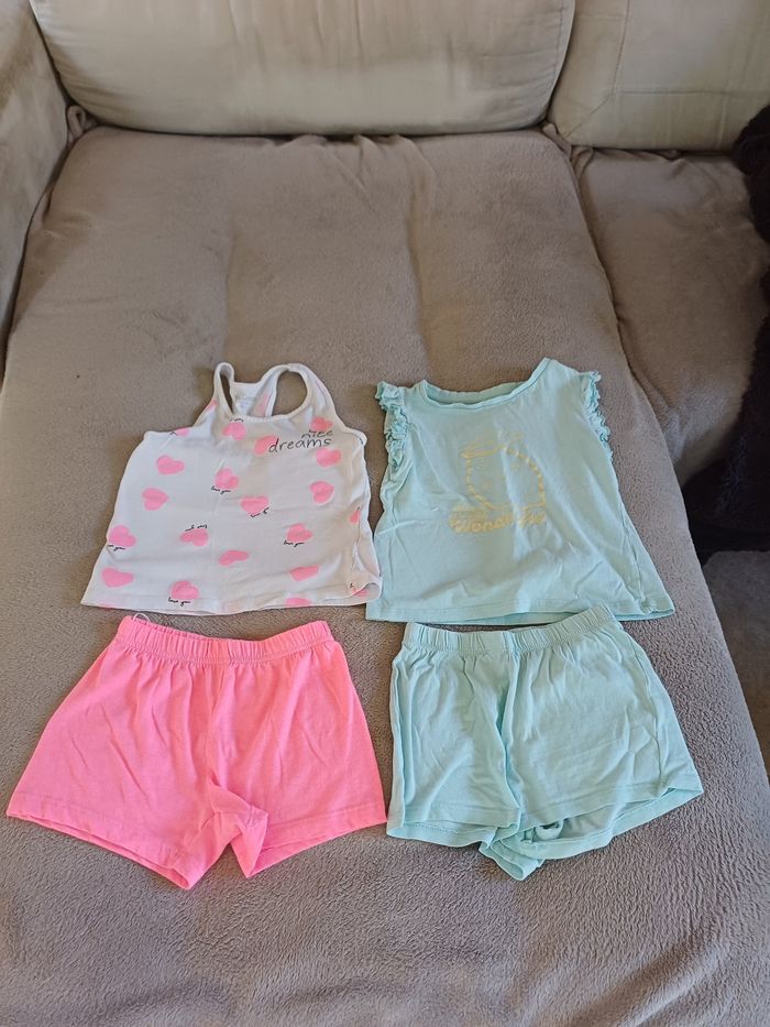 Lot pyjamas fille