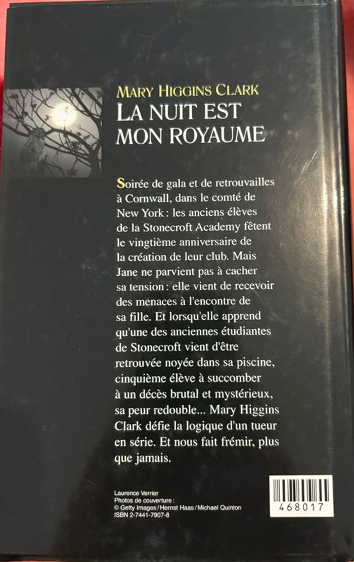 Livre « la nuit est mon royaume » - photo numéro 2