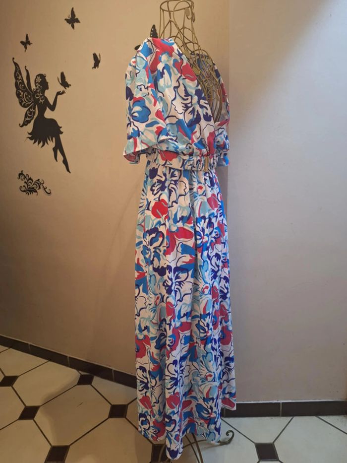 Robe longue fleurie - photo numéro 3