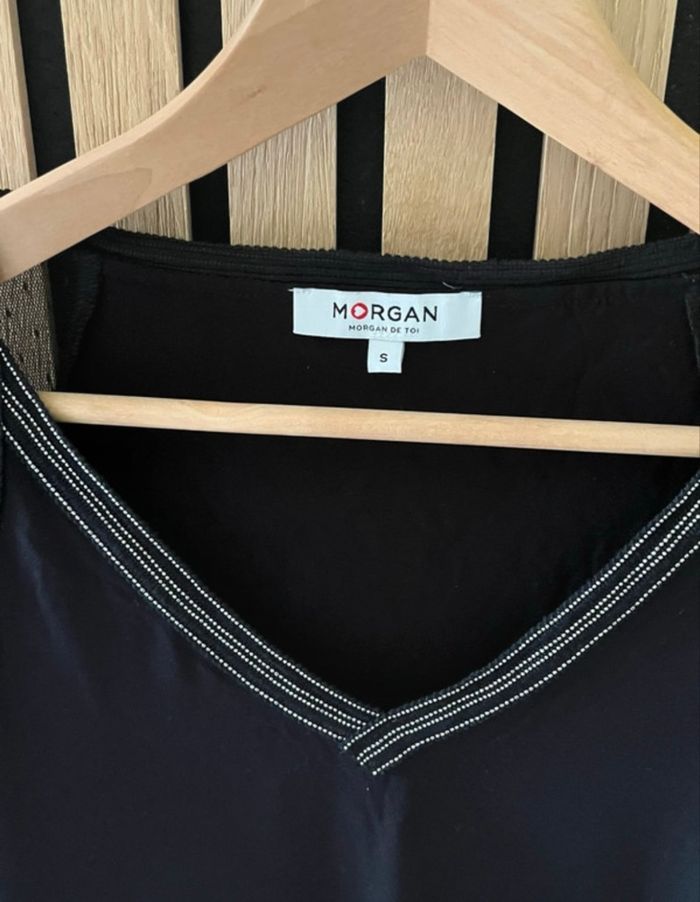 Top Morgan  noir taille S neuf - photo numéro 4