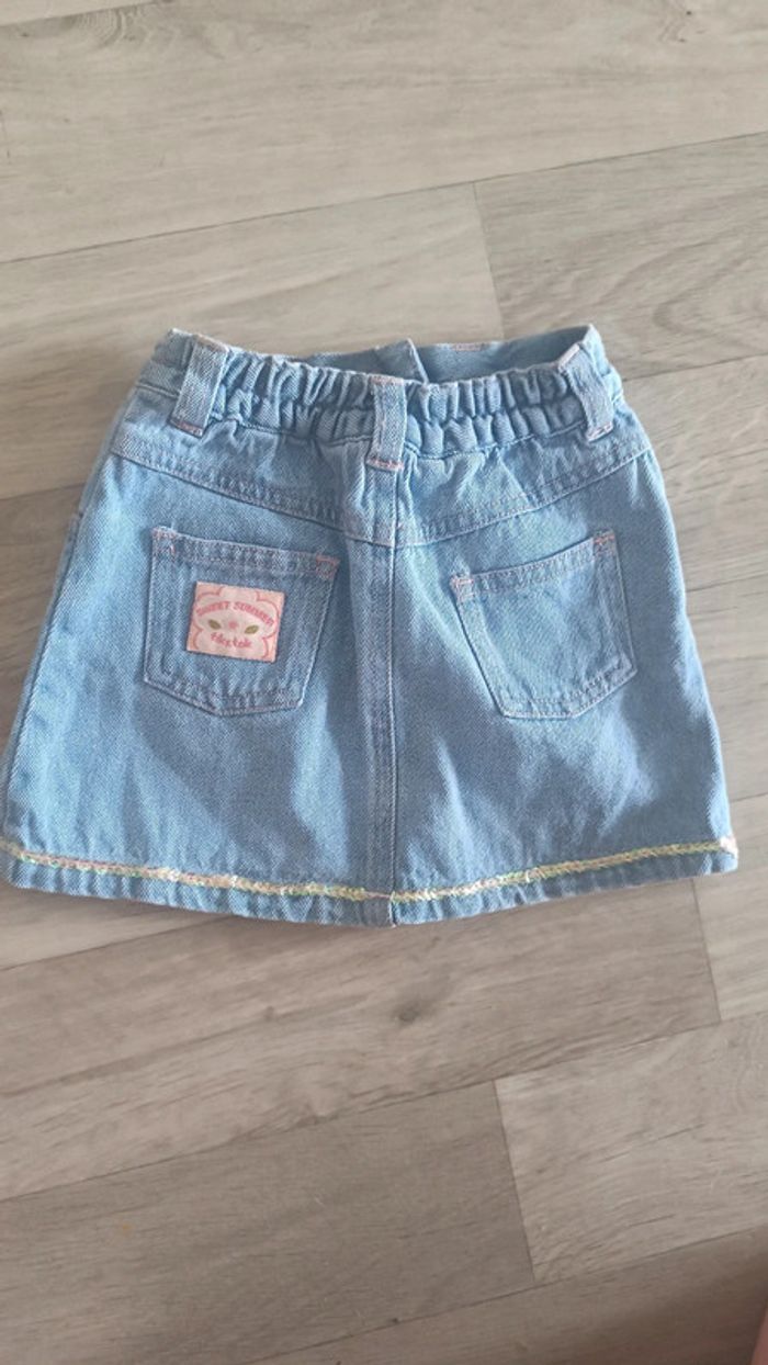 Petite jupe en jean pour l'été taille 92 cm marque Tik et tak - photo numéro 2