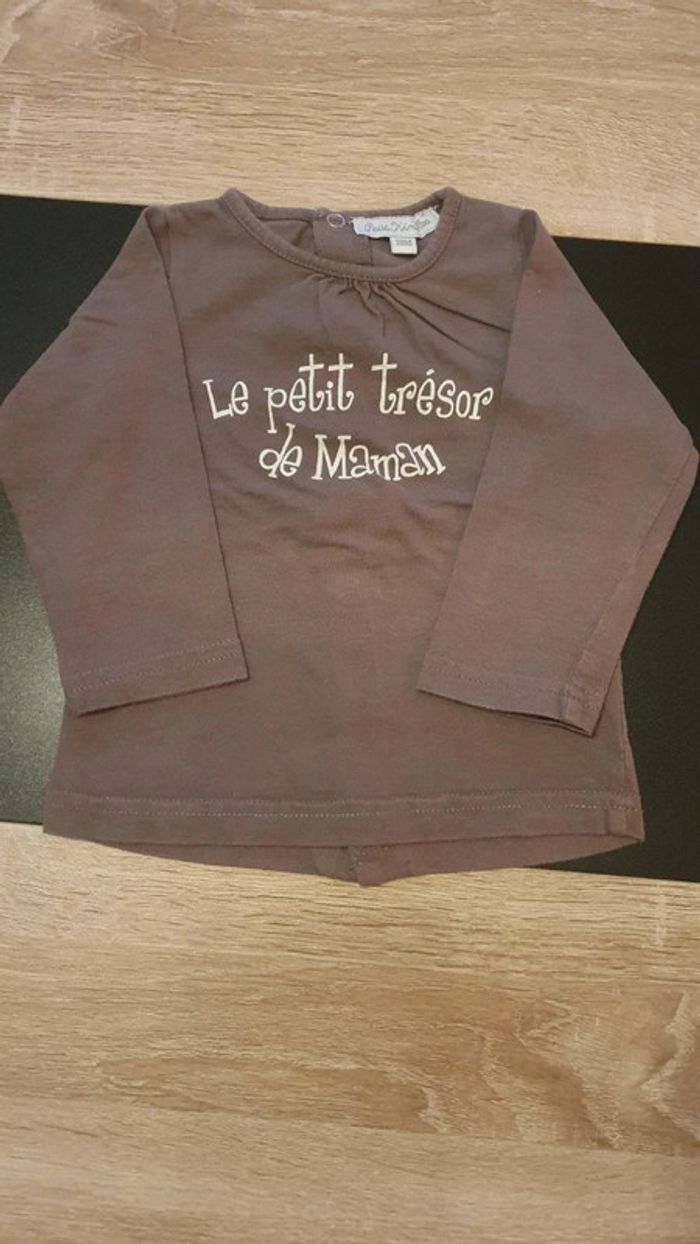 Lot de 5 tee-shirts manches longues 18 mois - photo numéro 11