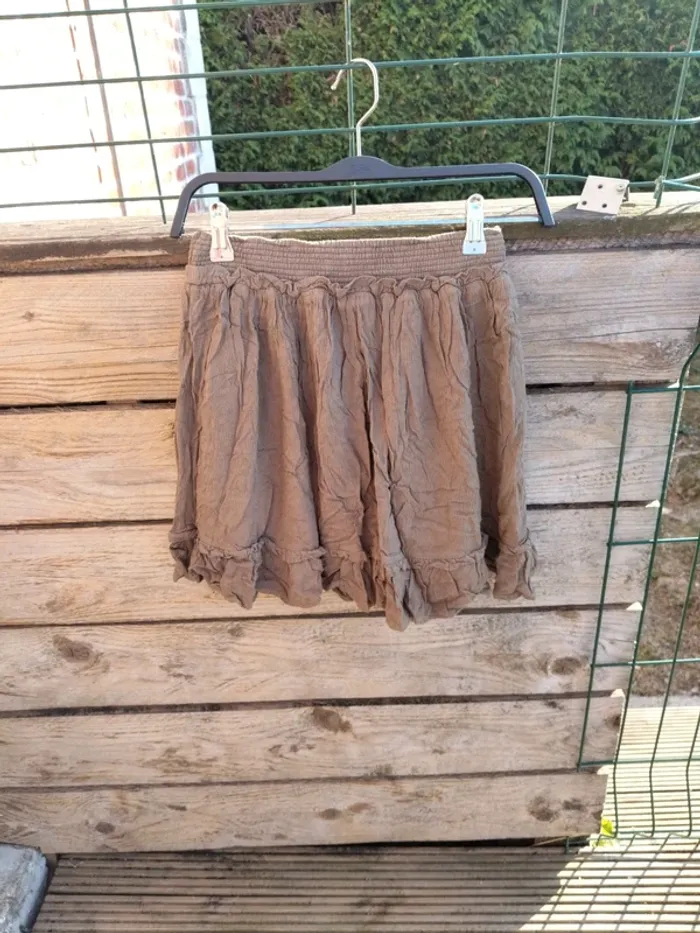 Jupe kaki elastique nafnaf - photo numéro 3