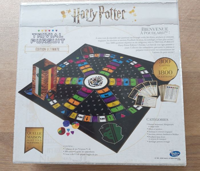 Jeu sous blister Trivial Poursuit Harry Potter - photo numéro 2