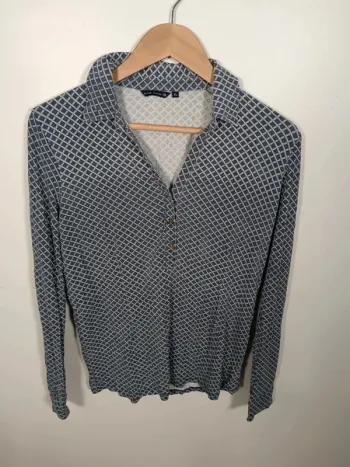C17 chemisier bleu River woods XL