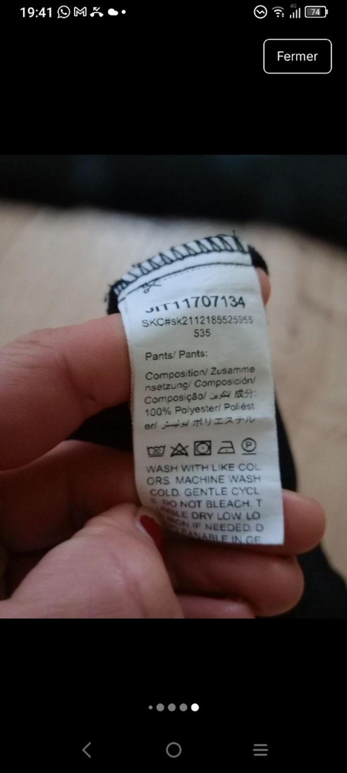 Short fluide s noir c81 - photo numéro 9