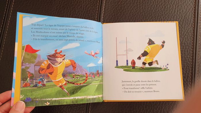 Lot de 2 livres : Le club de tennis et Le Match de Rugby - photo numéro 6