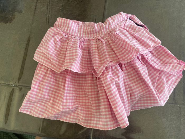Jupe vintage fille vichy