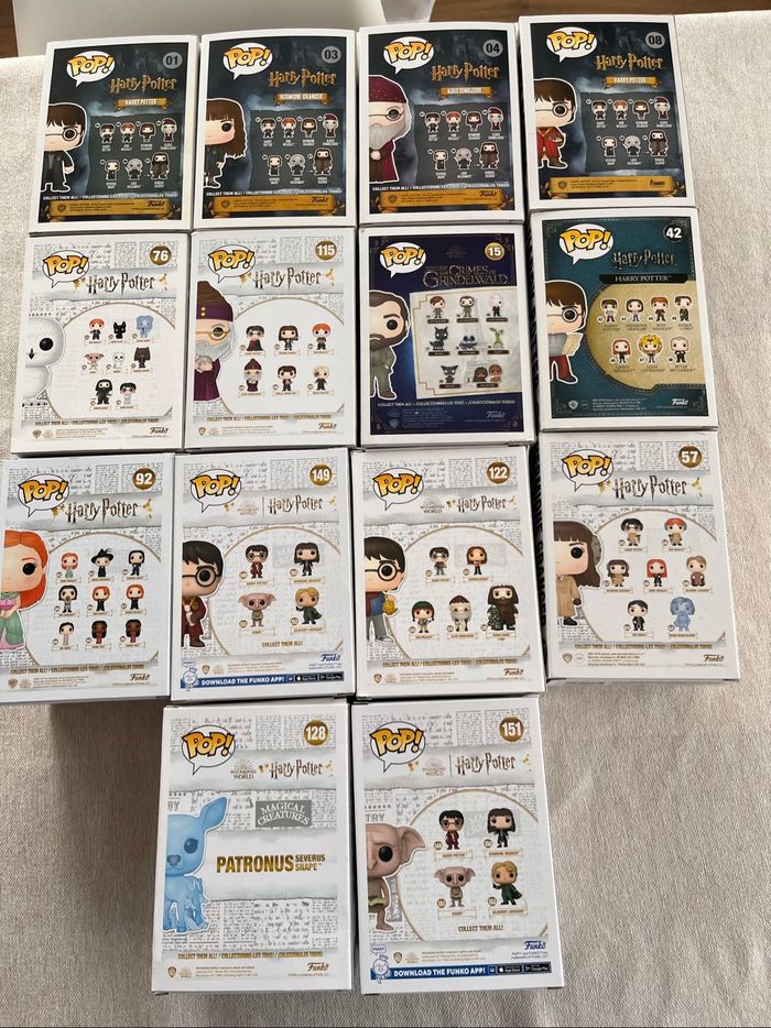 Funko pop Harry Potter lot - photo numéro 2