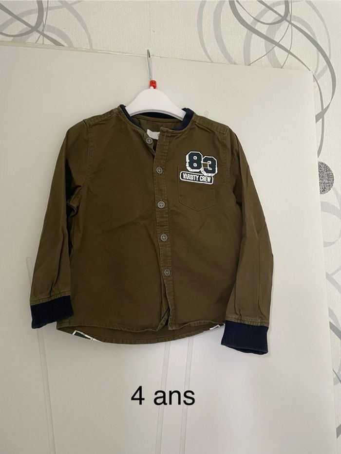 Chemise 4 ans kaki
