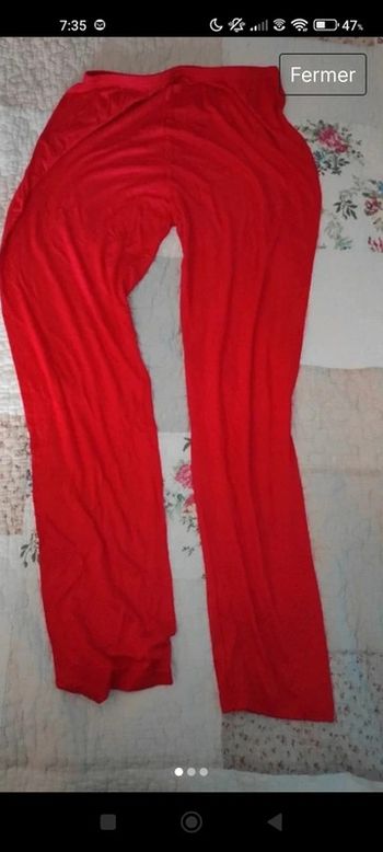 Legging rouge
