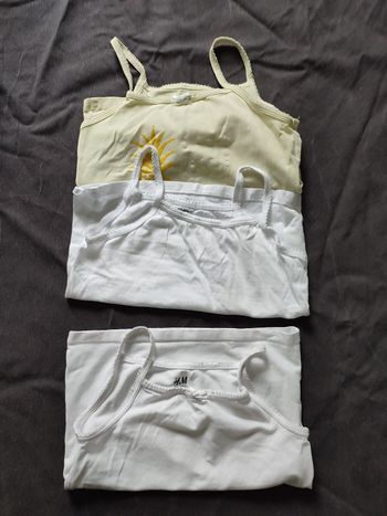 Lot de 3 maillots de corps 6 ans