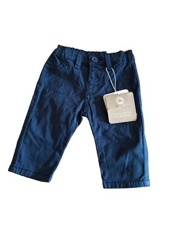 Pantalon bleu marine 0/1 mois