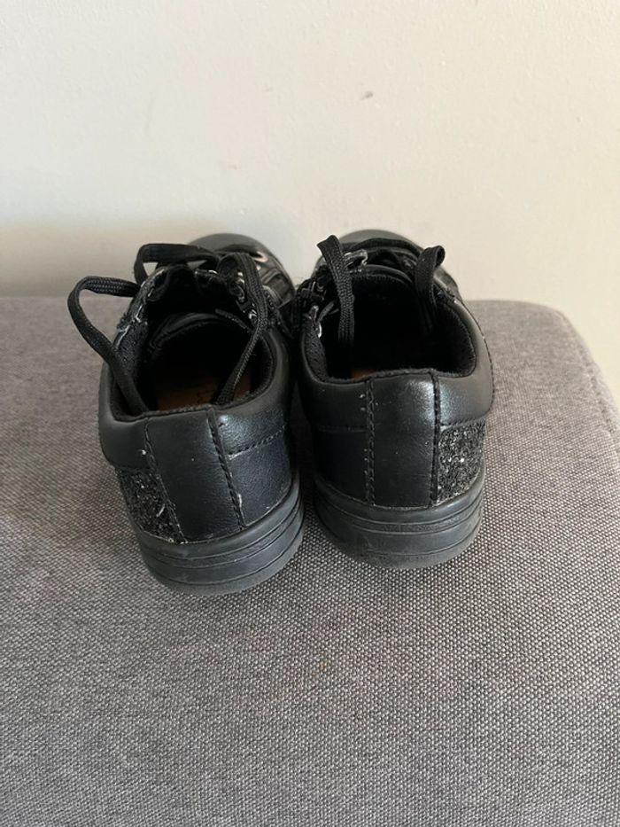 Baskets Noires Geox Pour Enfants Taille 30 - photo numéro 4