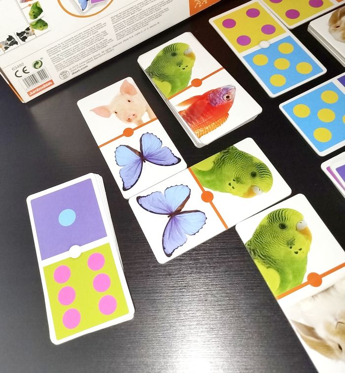 🟣  Diset Domino Photo Réversible - photo numéro 3