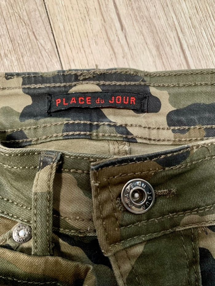 Pantalon imprimé camouflage - photo numéro 5