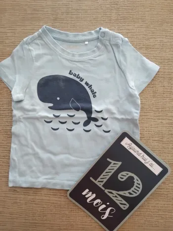 Tee shirt 12 mois / 74 cm