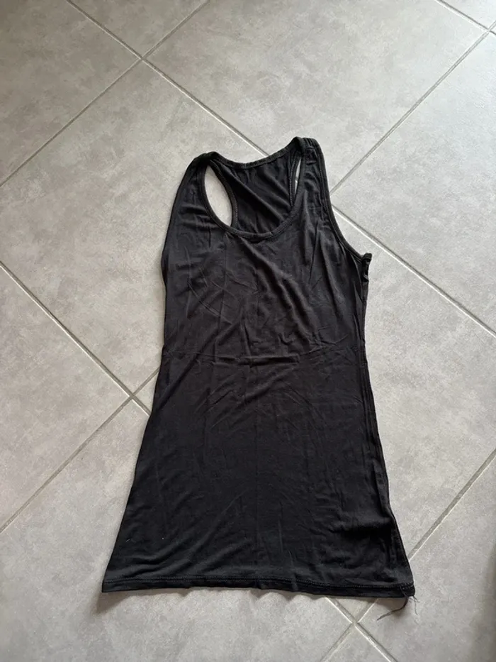 Débardeur rose noir - photo numéro 5