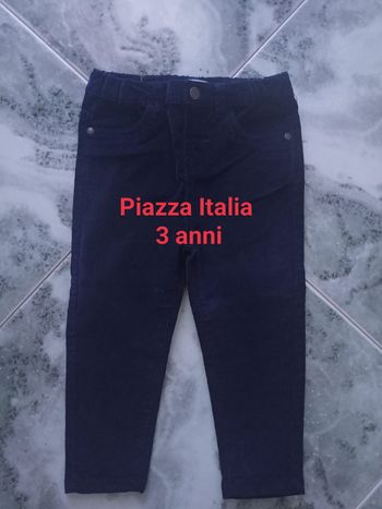 Pantaloni di velluto Piazza Italia 3 anni
