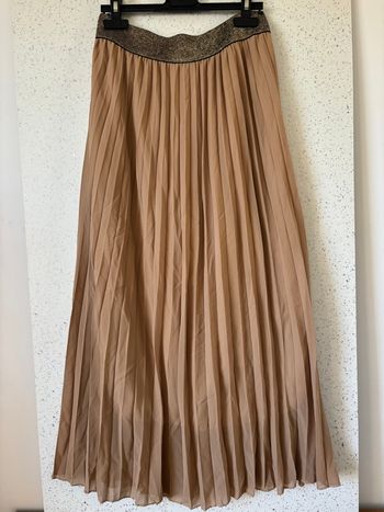 Jupe beige en tulle taille 38 Ineo Couture