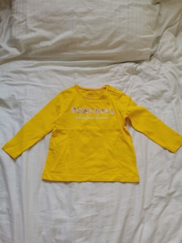 Tee-shirt neuf manches longues Lupilu