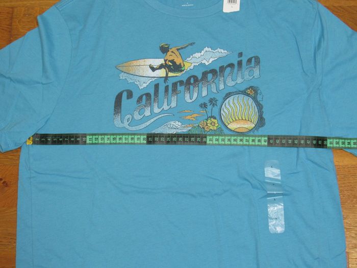 T-shirt GAP bleu clair - California - Taille L - photo numéro 6