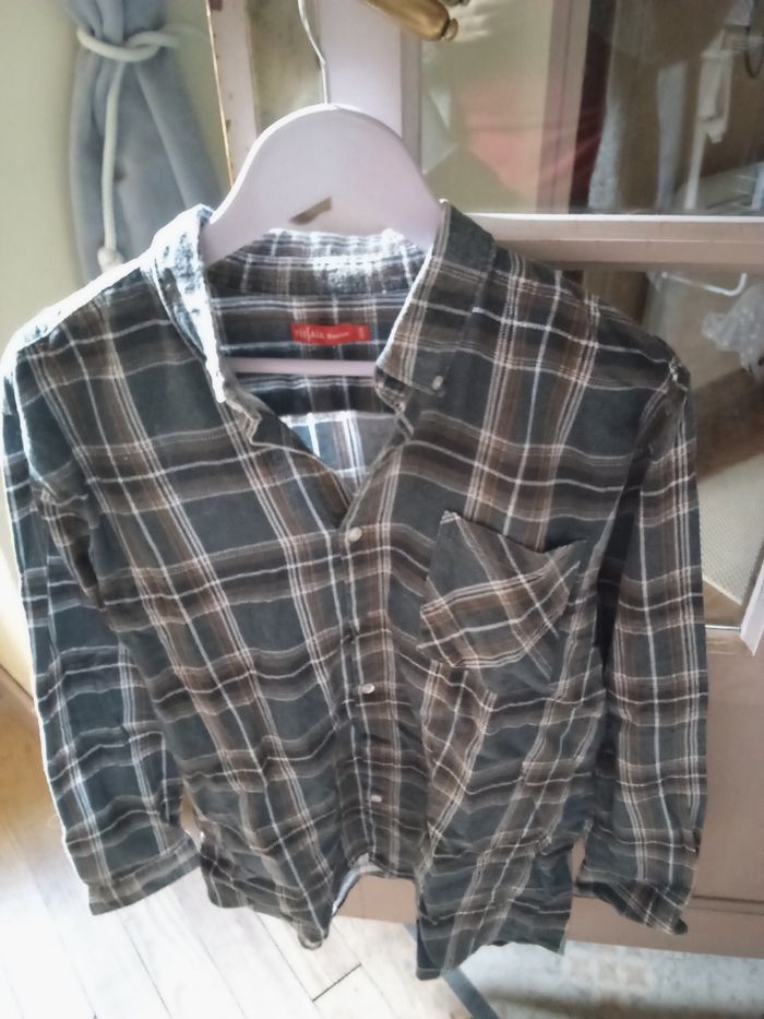 Chemise homme flanelle