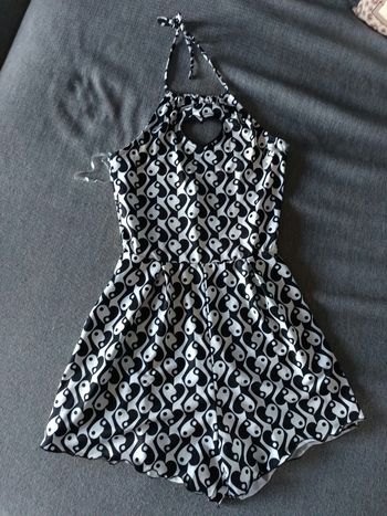 Combi-short dos nu femme XXS FB sister comme neuve