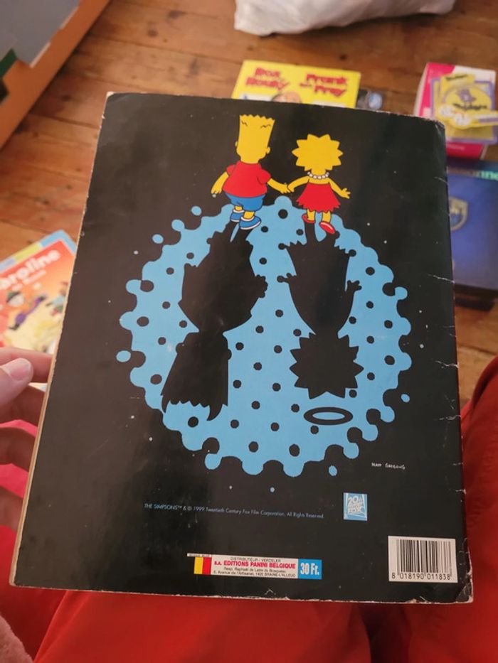 RARE Grand Album Panini Simpsons collection collector 1999 neerlandais - photo numéro 10