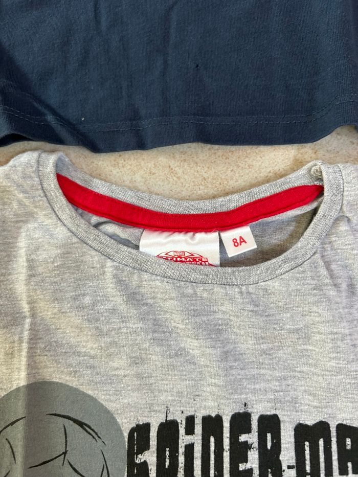 Lot 4 t shirts 8 ans Marvel - photo numéro 6