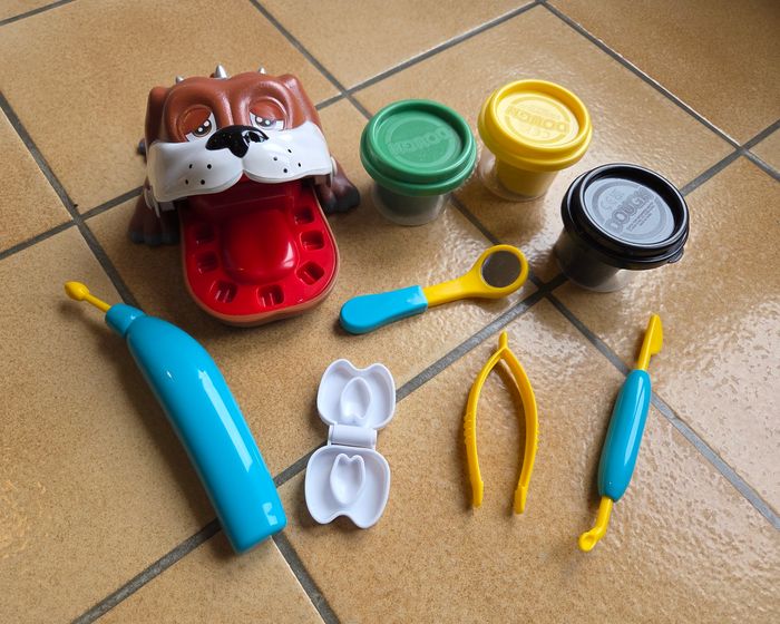 Kit Dentiste pour chien pâte a modeler - photo numéro 4