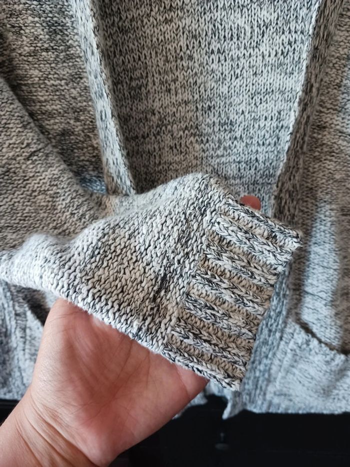 Gilet gris Yessica Taille S36 - photo numéro 3