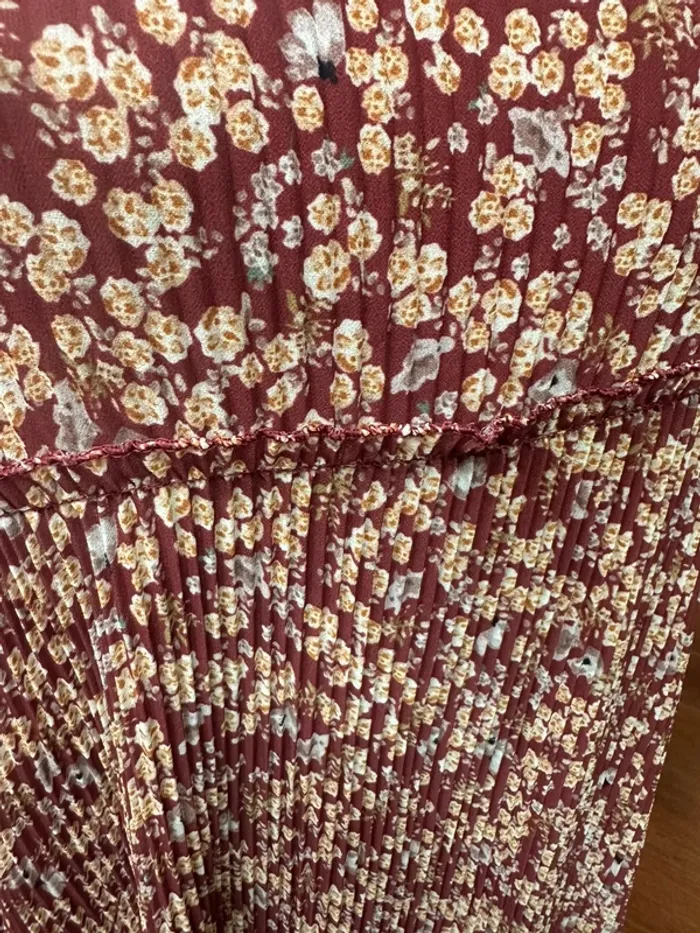 Robe plissée à motifs - photo numéro 2