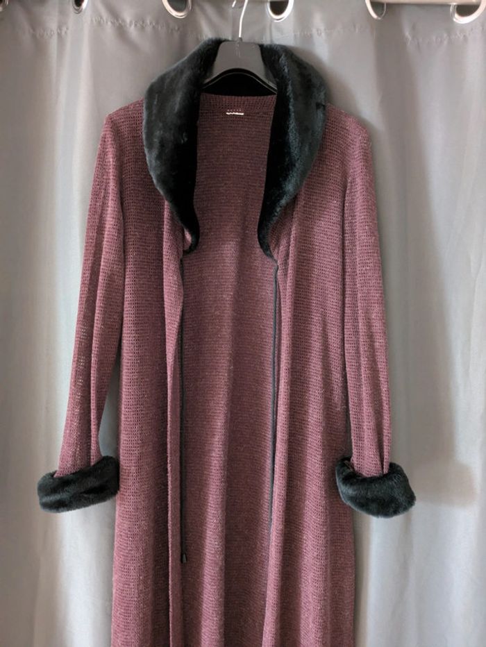 Très beau gilet manteau cardigan - Taille 42/44 - photo numéro 6