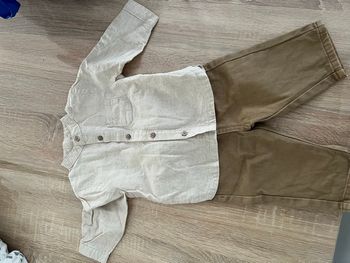 Ensemble chemise jean 