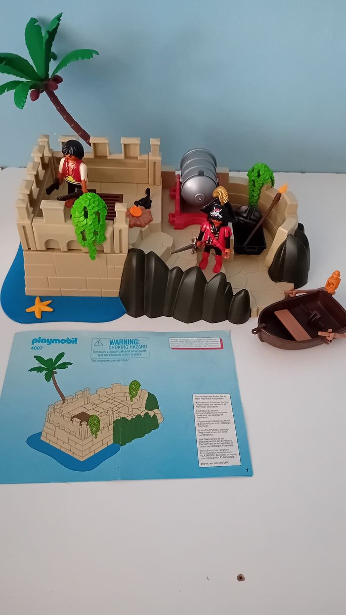 Repère des pirates playmobil 4007