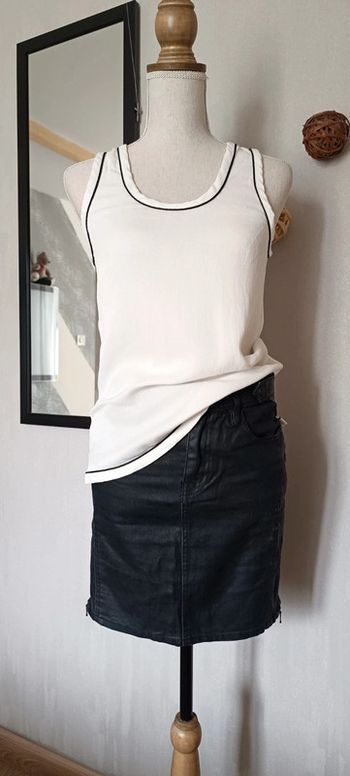 Top fluide matière soyeuse taille xs