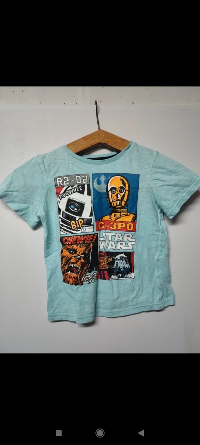Lot 8 ans - t-shirts Star Wars et Pokémon - photo numéro 5