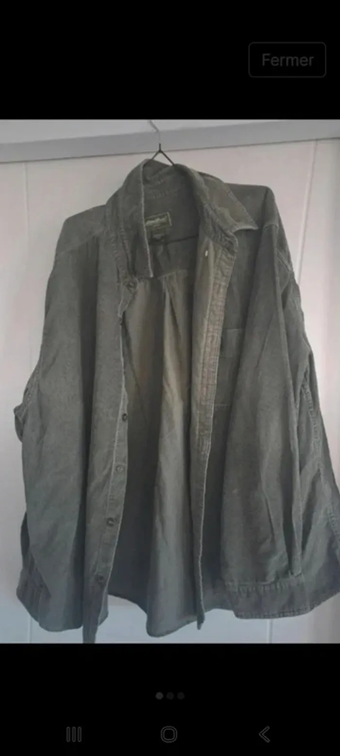 Veste chemise Eddie Bauer XXL