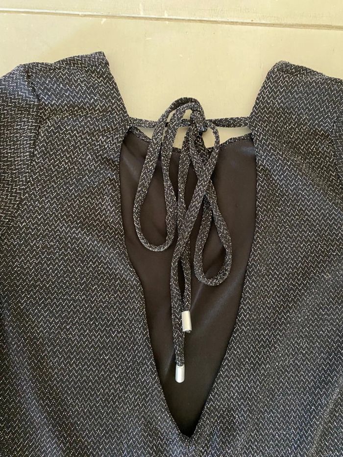 Combishort One by Gémo noire argentée taille L - photo numéro 15