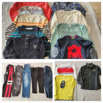 Lot 18 vêtements 5 ans garçon