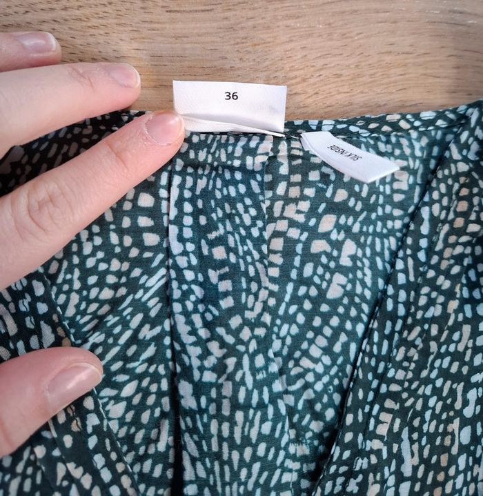 Blouse manche courte S.oliver taille s - photo numéro 6