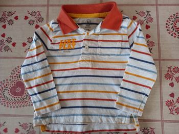 Polo manches longues.