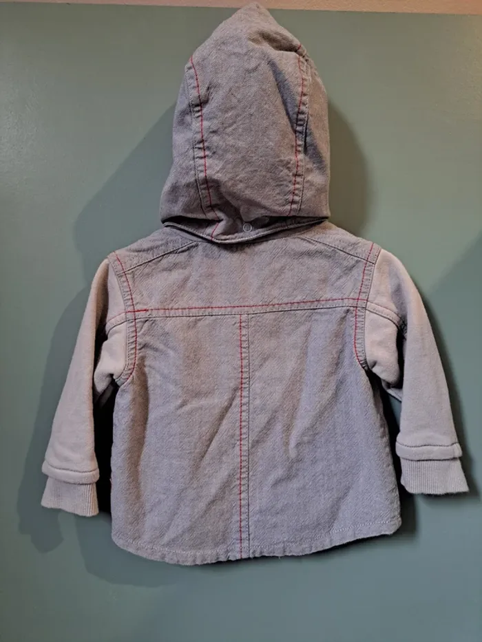 Veste mi saison - Sucre d'orge - 12 mois - photo numéro 4